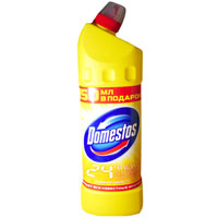 Чистящее средство "Domestos",лимонная свежесть
